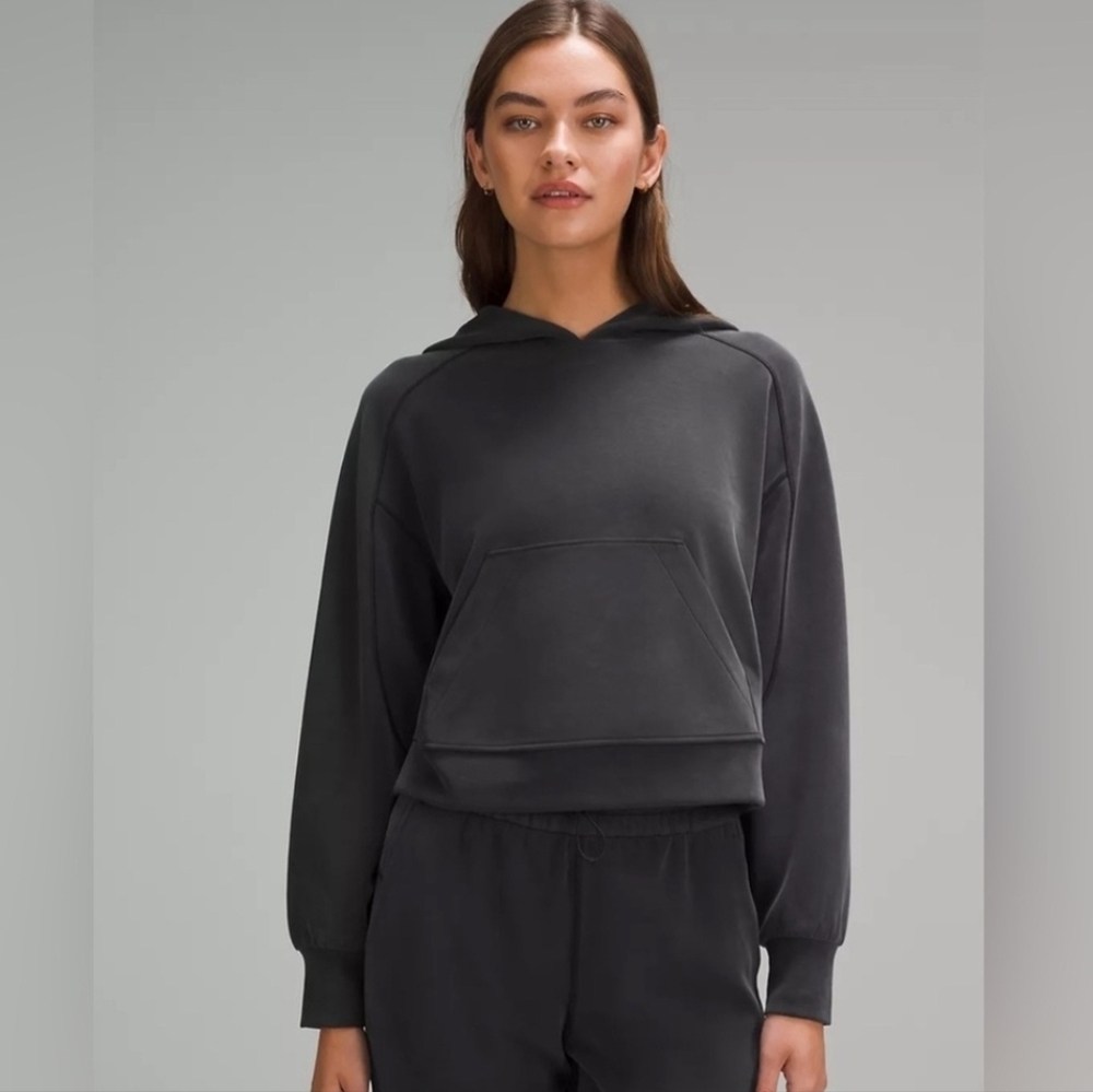 lululemon athletica Charcoal Gray Hoodie Sweatshirt